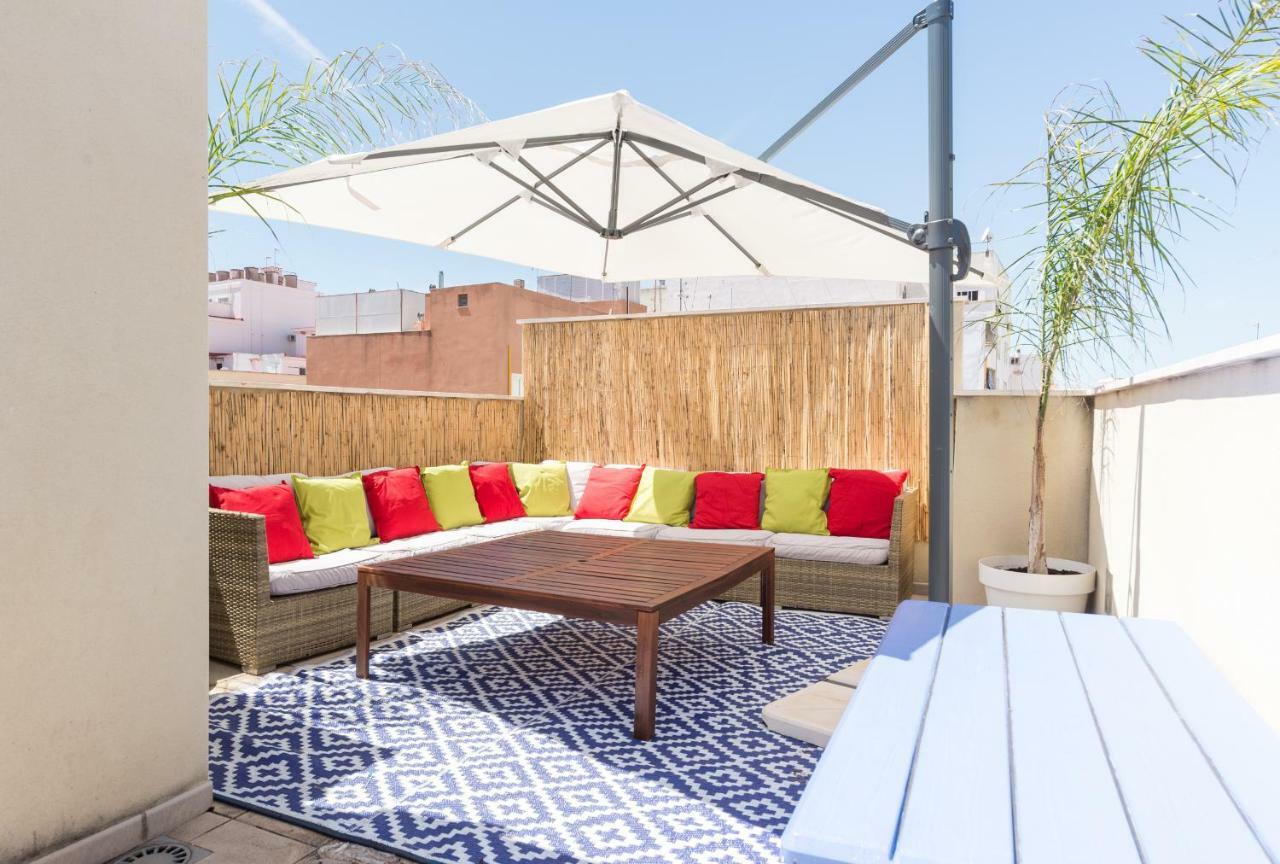 Ma1A-Apt With Rooftops With Palms Close To Old Town Màlaga Exteriér fotografie