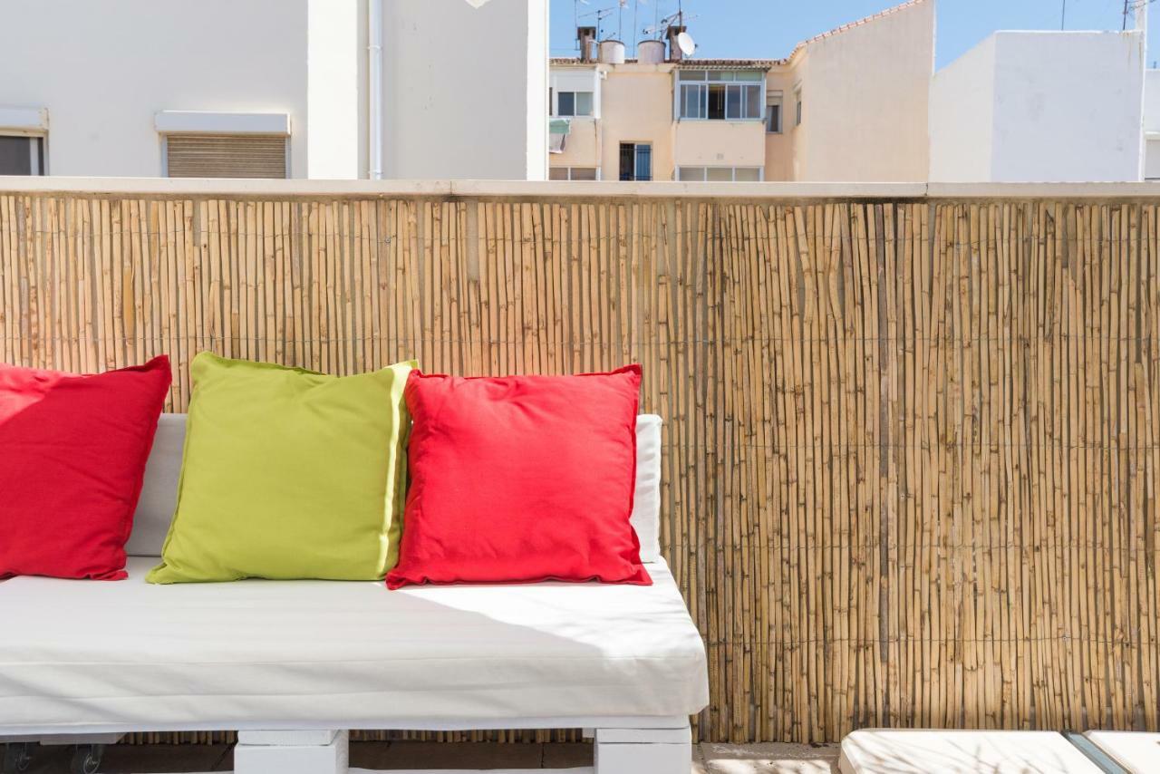 Ma1A-Apt With Rooftops With Palms Close To Old Town Màlaga Exteriér fotografie